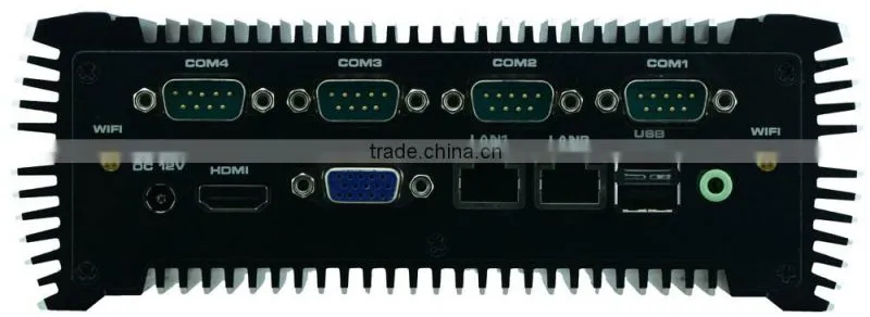 Atom N2600/N2800 dual core CPU industrial pc embedded 12V mini PC
