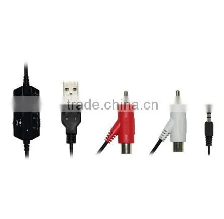 Luxury 180 Degree Rotation Wired Stereo Gaming Headset with Microphone 5 in 1 for ps3/ps4/xbox 360/pc/mac