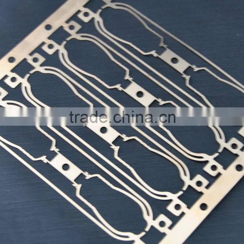 Custom brass stamping factory for vibrating reed parts of Speaker box parts