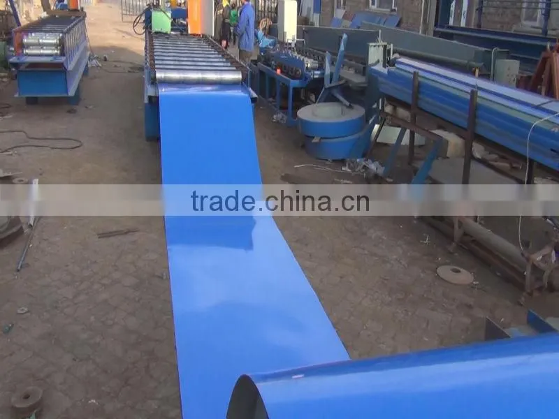 DIXIN 1050 durable and attractive arch roofing roll forming machine made in China