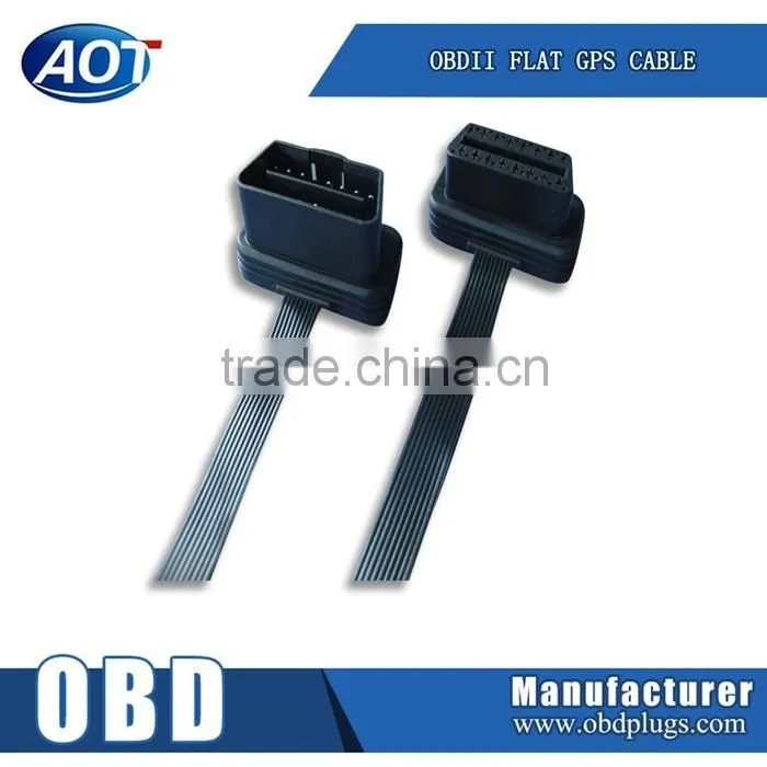 CE/ROHS Certification and Auto Cable Type Male to Female OBD2 Cable