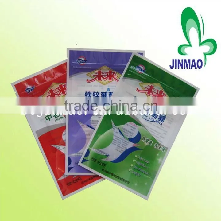 Laminated Plastic Pouches With Zipper