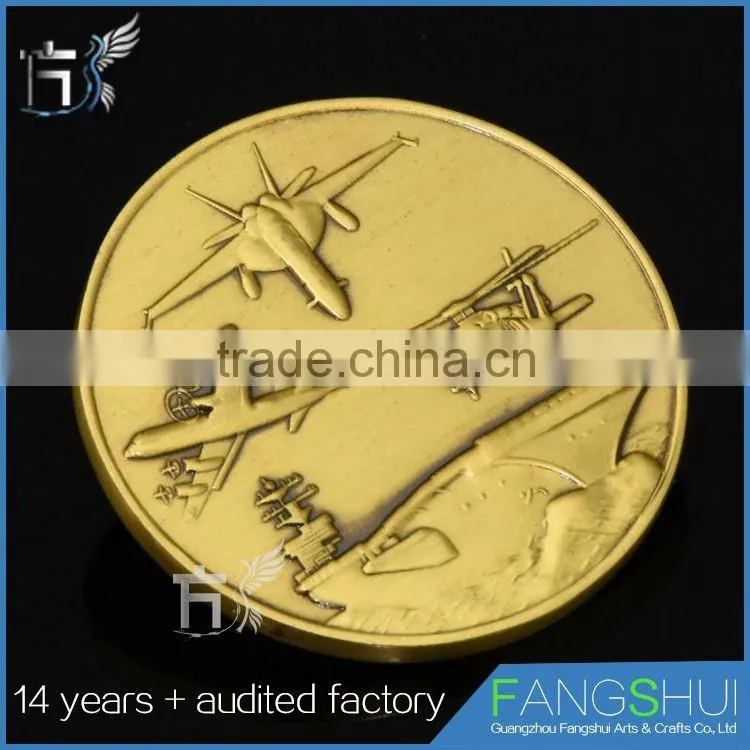 Latest design old islamic coin gold plated coins low price wholesale