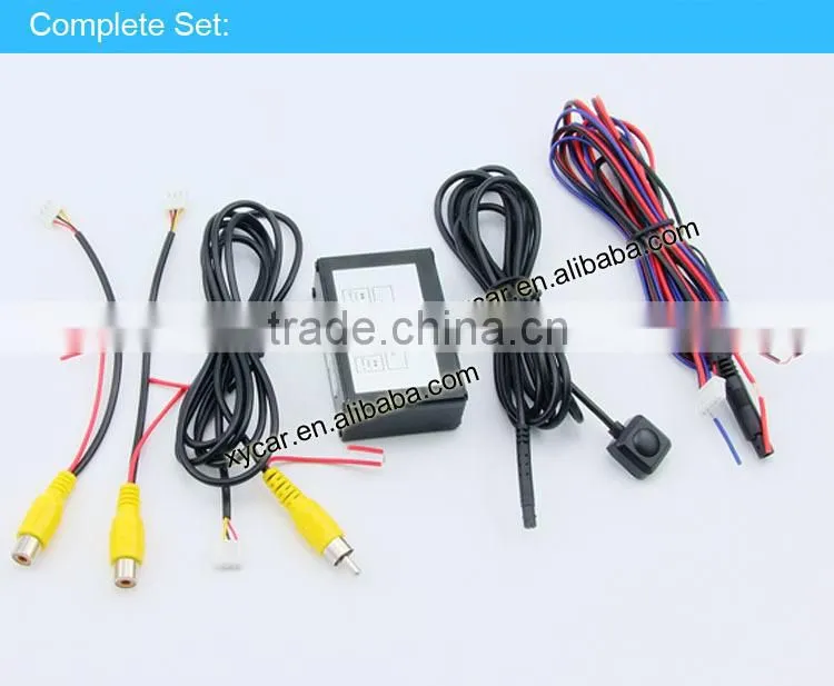 Car front /rear view 2 cameras control box ,reverse camera video switcher XY-3027