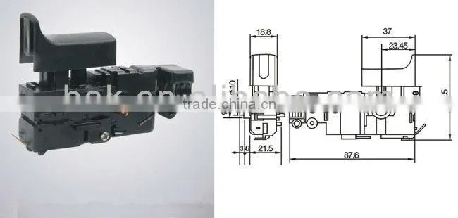 Electric power tool switch for Bosch 13RE Impact switch, Electric power tools