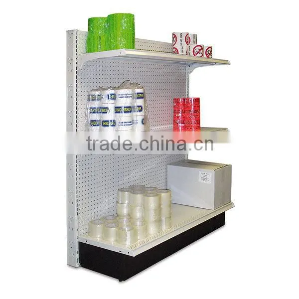 The best price Center Shelf, double sided gondola, Supermarket gondola shelving