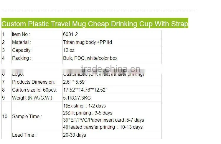 plastic cups sports water container jar supplier water bottle reusable