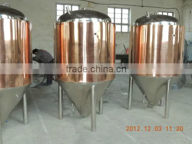 red copper fermentation containers CE OEM factory