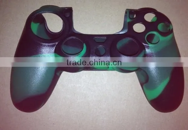 Alibaba express!Fashion Soft Silicone Case for Sony PS4 Controller-Camouflage color