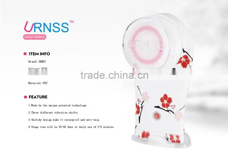 New Products China Cheap OEM Waterproof Rechargeable Electric Sonic Skin Cleansing System For Exfoliating And Massage
