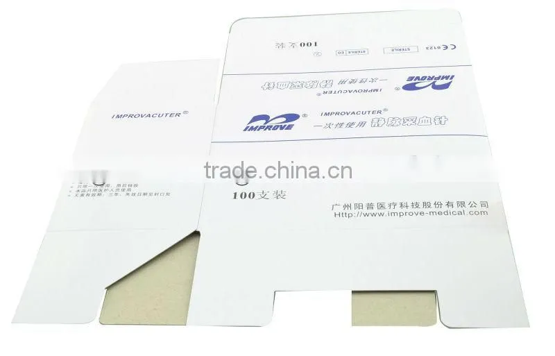 Medical requirement paper packaging boxes