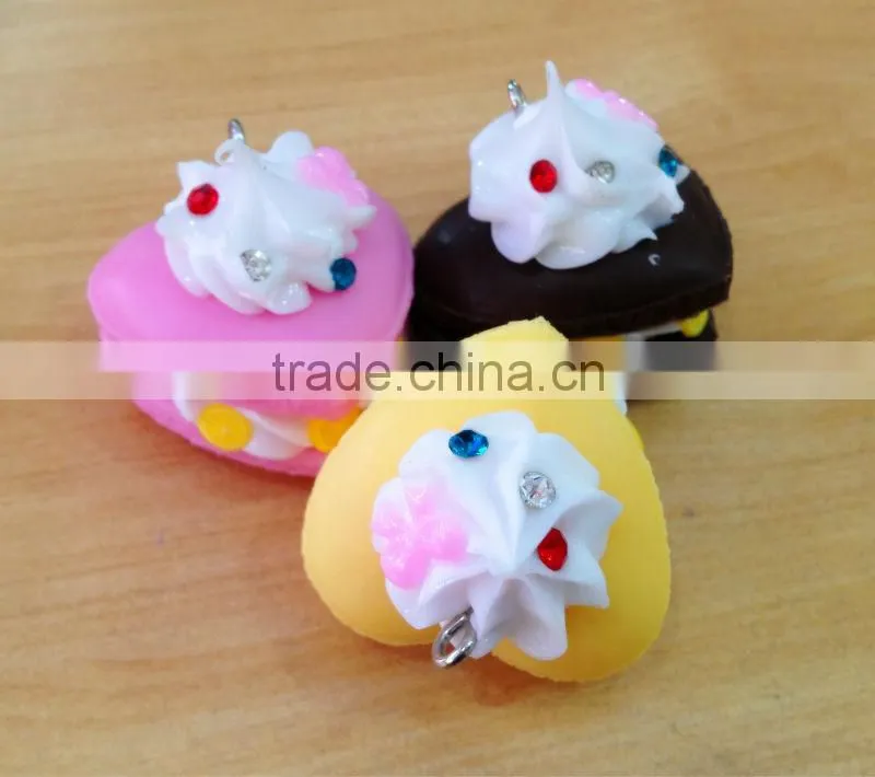 Plastic macaroon for decoration or display in cake shop