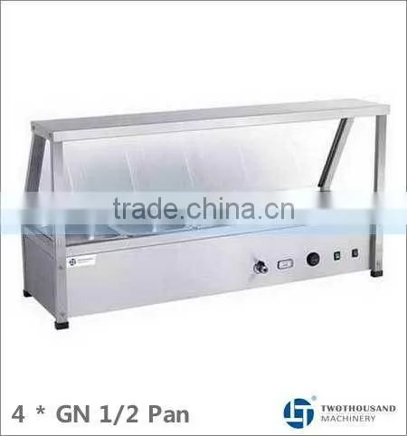 Commercial Bain Marei, 4 x GN 1/2 (100 mm high), S/S, CE, TT-WE1207