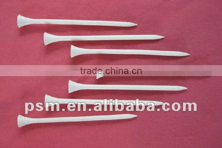 Biodegradable Cornstarch Eco Friendly plastic golf tee