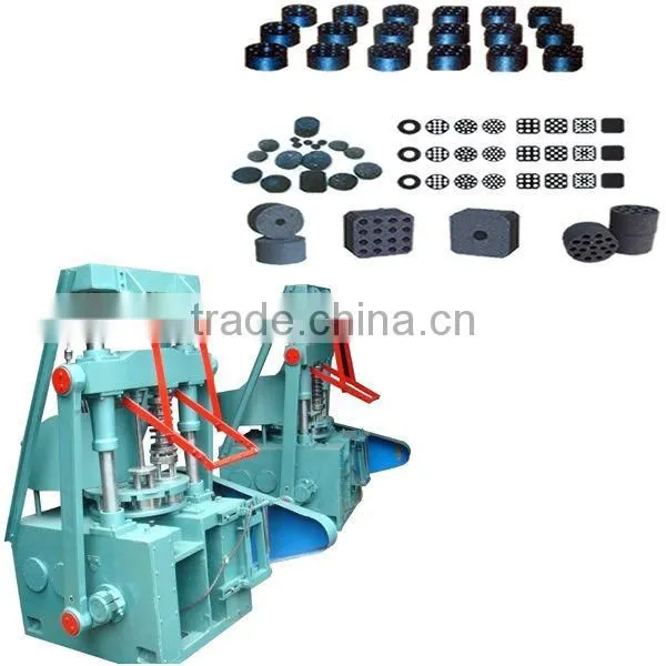 Hot sell in Russia honeycomb coal briquette making machine