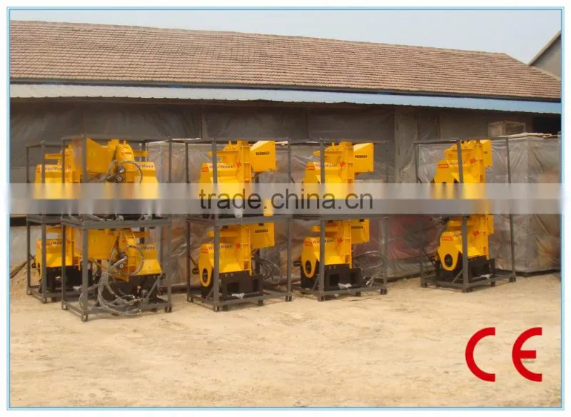 TH-8 CE approved hydraulic wood chipper