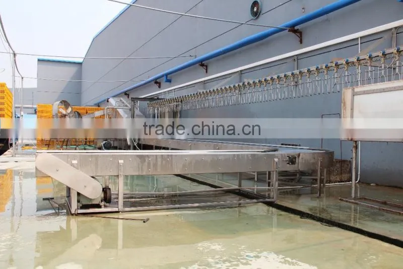 Full stainless steel poultry processing plant machinery