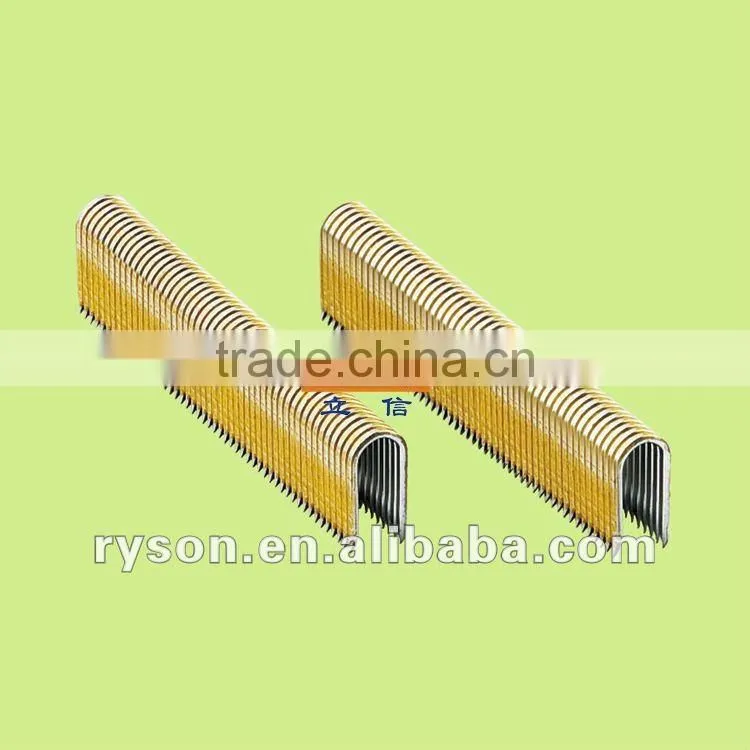 U shape fasteners nails for furniture making