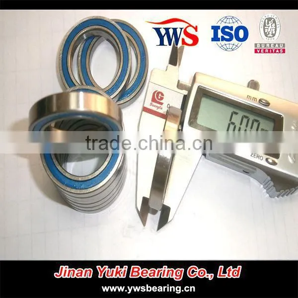 25x37x6 Si3N4 balls hybrid ceramic bearing 61805