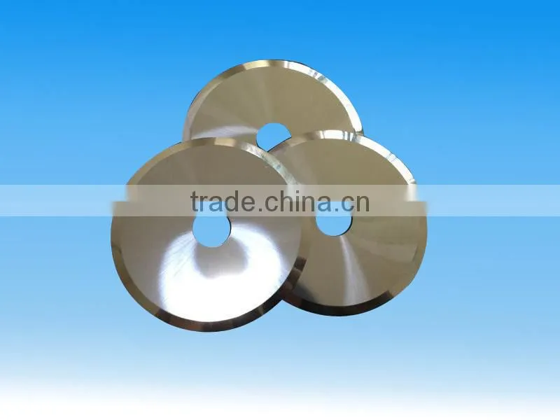 Slitter machine knife for steel/ferrous/cold rolling/packaging