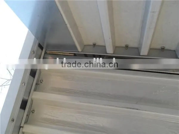 small garden tools metal warehouse