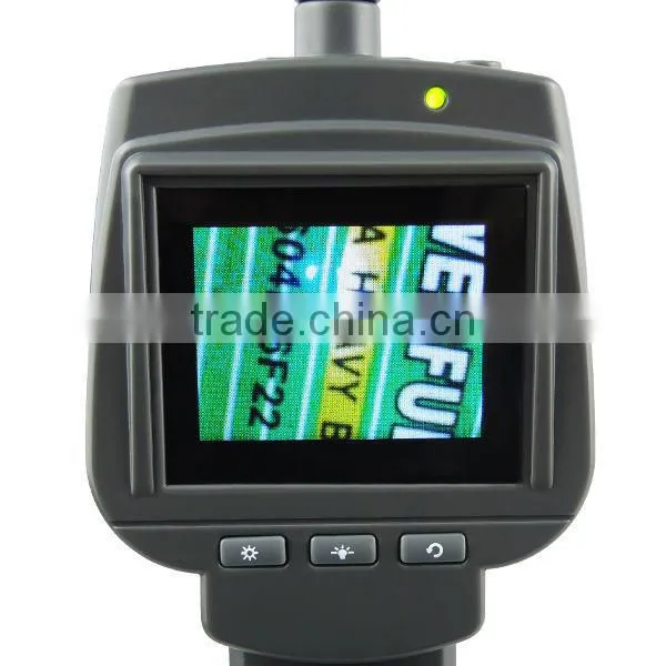 5.5mm Camera Industrial 2.4" HD Endoscope Snake Scope Waterproof 1M Cable Inspection Borescope 4 LED Engine Pipe Cam Tool