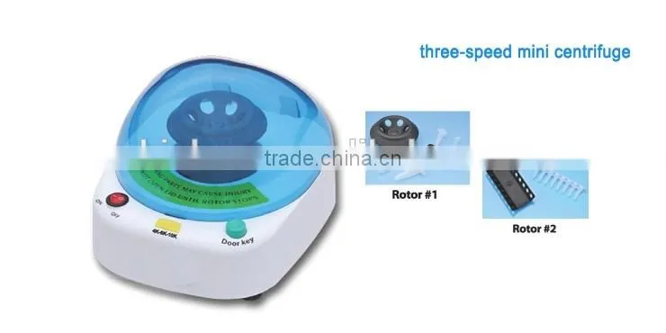 Single speed Mini laboratory centrifuge