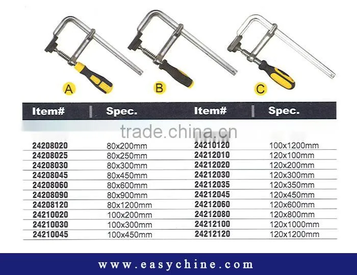 American F Type Forge Wood Clamp