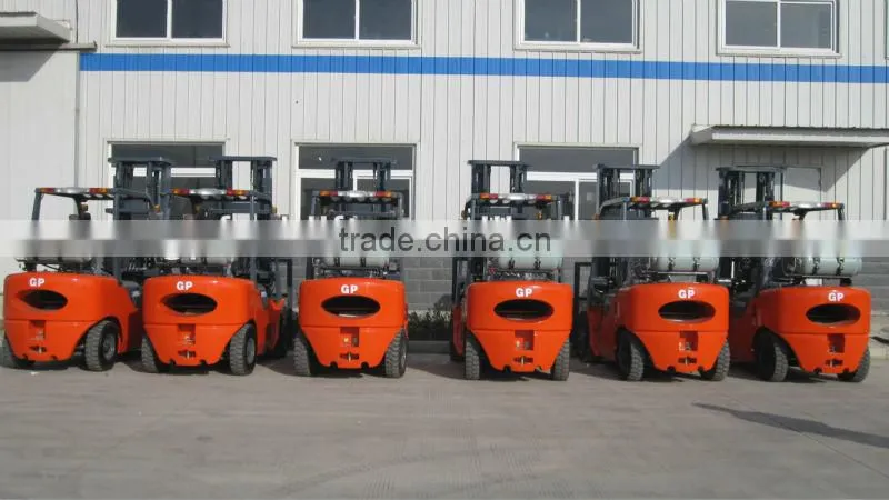 2 ton LPG/Gasoline dual fuel Forklift Truck