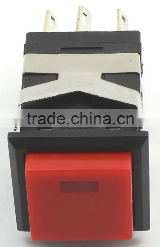 KD2-22 ON-(ON) square LED push button switch