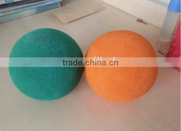 Spare parts for construction quipment / concrete pump cleaning rubber sponge ball
