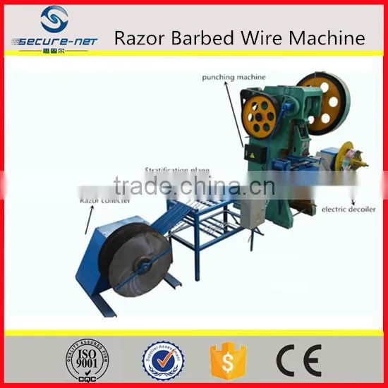 Razor blade making machine