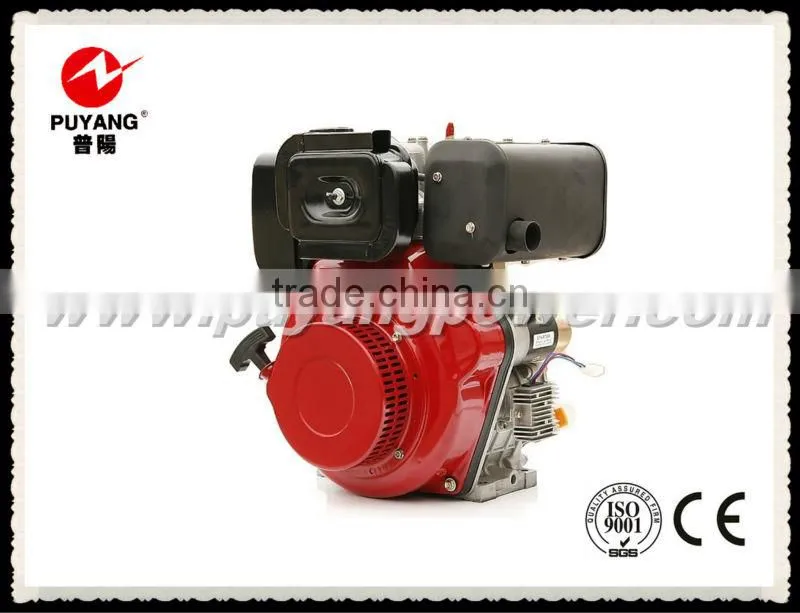 389cc displacement gasoline engine with Transistorized magneto ignition