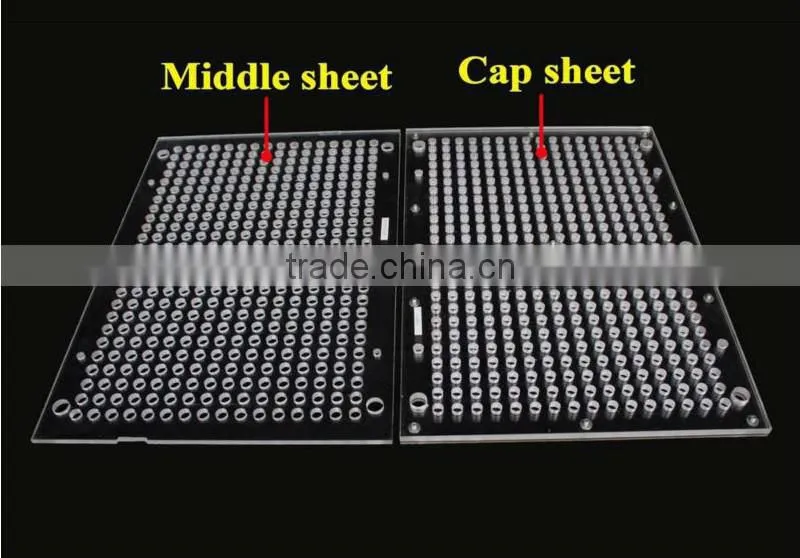 400 holes manual capsule filling machine YS-C1228002