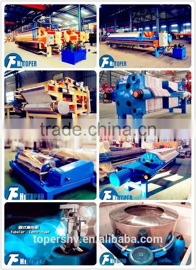Semi-automatic recessed chamber system hydraulic filter press experiment