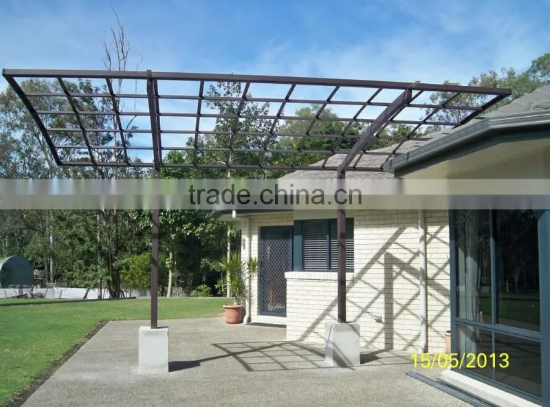 Aluminum outdoor used villa carport, cheap mental carport