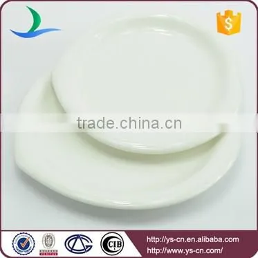 Wholesale peach heart luxury porcelain dinner plate