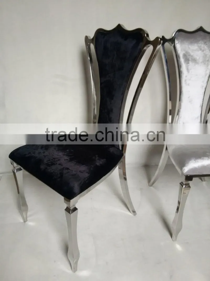 B353 gold metal banquet chair
