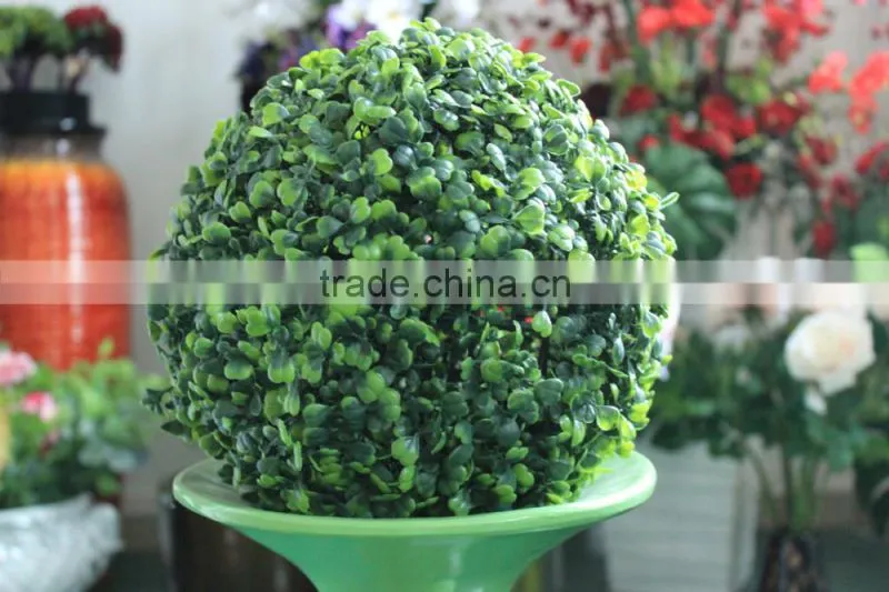 Artificial garden grass ball ,for hotel and garden decoration