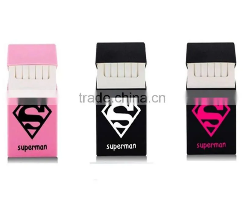 Foldable cases and lids square shape silicone cigarette lids