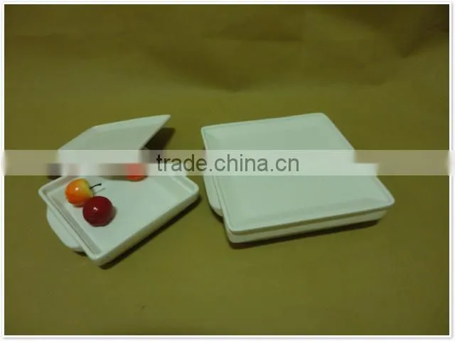 Hot Sale daily use porcelain with lid ceramic bakeware