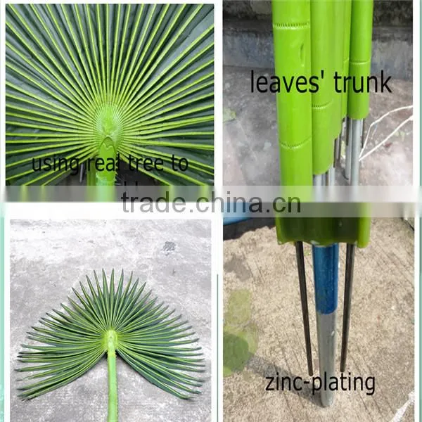 2016 outdoor decorative metal palm trees make sale artificial palm