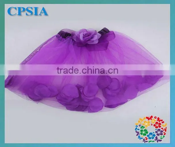 Hot Sale Colorful Girl Skirt Fashion Styles Of School Skirts Beautiful New Style Petals short skirt For Girl