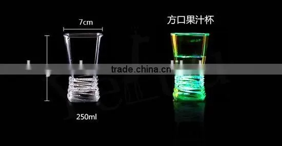 Party Decoration Led Multicolor Glow Bottle Coaster