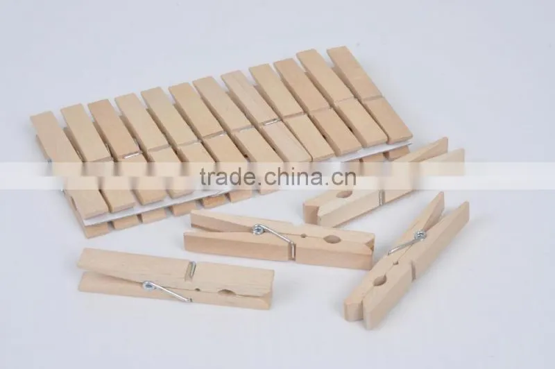 Wide Spread Hot Sell Wooden Pegs with Natural Color