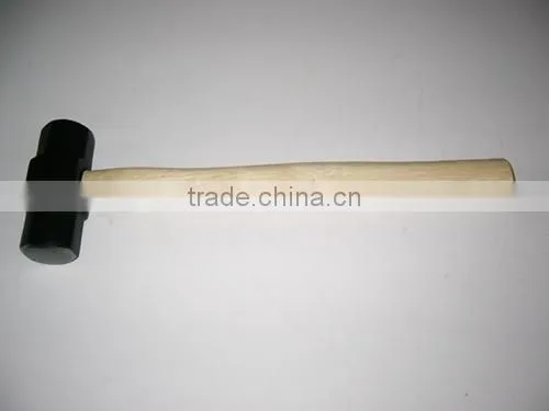 2lB forged sledge hammer with wooden handle
