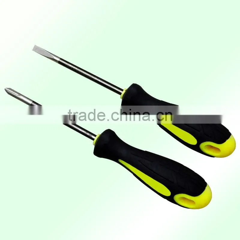 D1132 Yellow and Black double color handle with alone use screwdriver