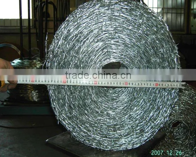 low carbon barbed iron wire