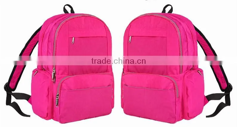 2015 new design multi-functional diaper bag