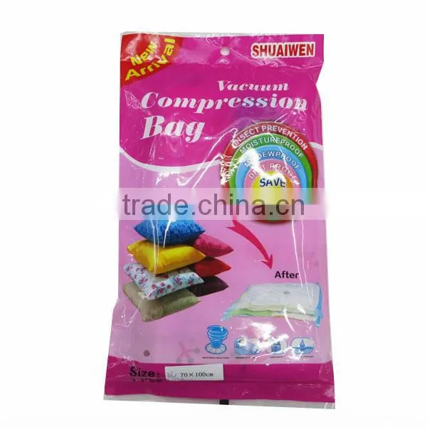 Vacuum Compressed Bag For Clothing Space Saving Bag